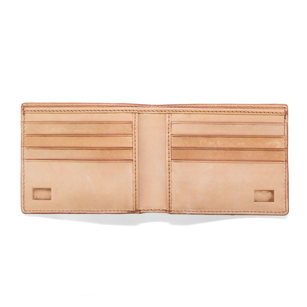 J.FOLD Altrus Leather Wallet - Dark Brown